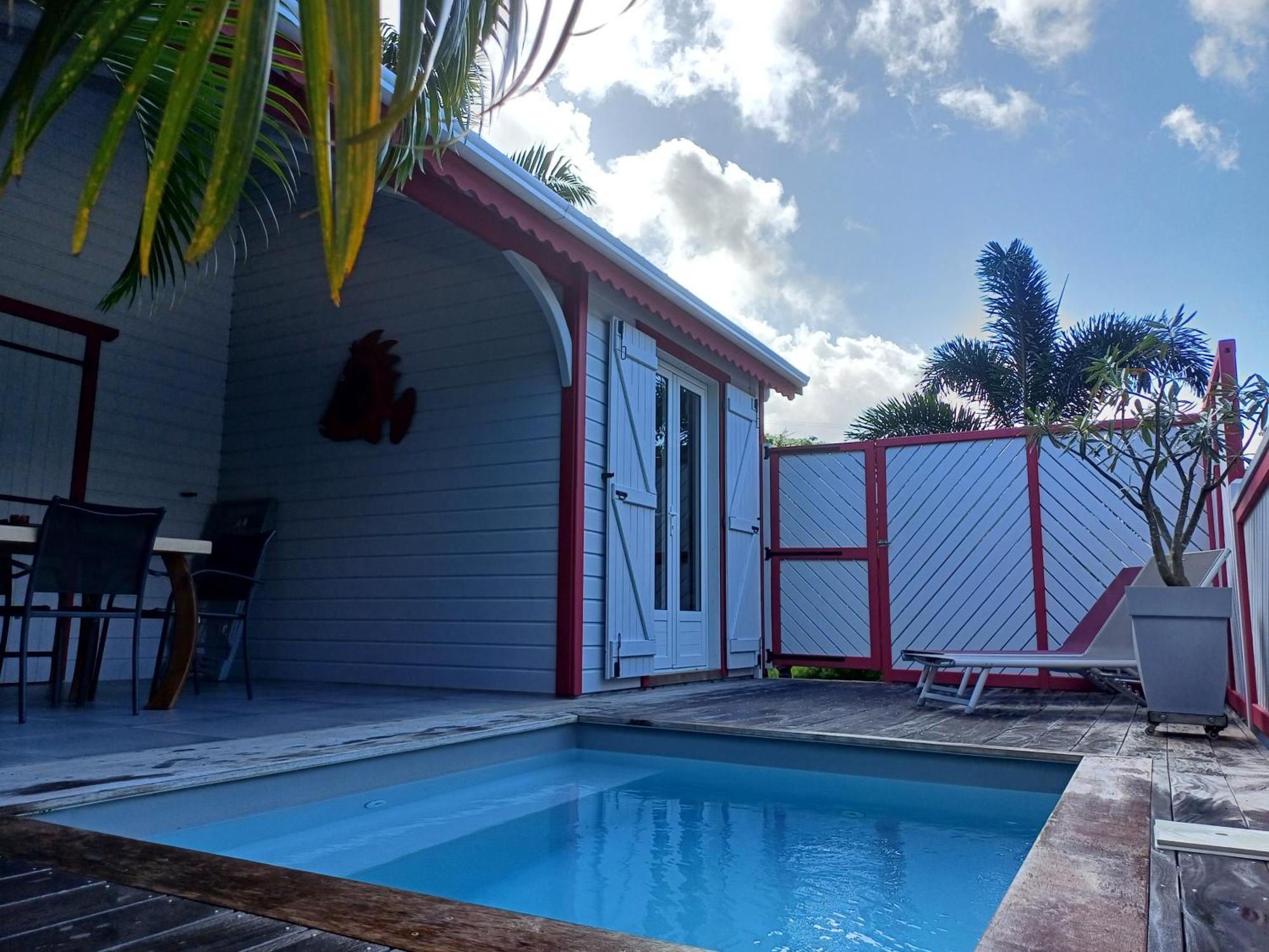 Caraibes Cottage Grenat Piscine Privee 900M De Grande Anse 德赛 外观 照片